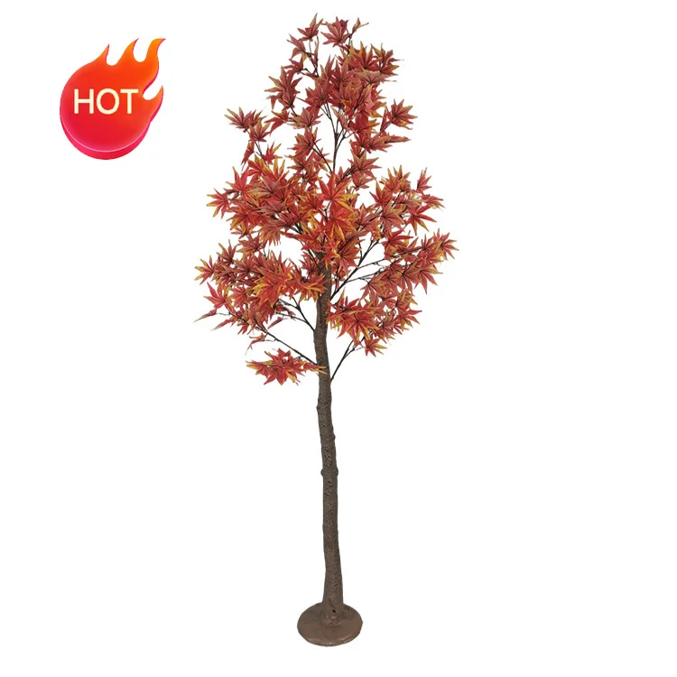 180Cm 6Ft indoor home decoration plastic red leaf artifical autumn plant artificial maple tree for sale, Natural color
180Cm 6Ft indoor home decoration plastic red leaf artifical autumn plant artificial maple tree for sale, Natural color