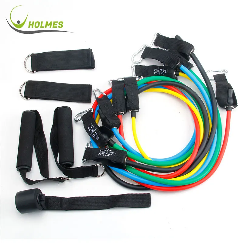 11 Pcs/Set Latex Resistance Bands wholesale workout adjustable gym Chest Expander Pilates Fitness
11 Pcs/Set Latex Resistance Bands wholesale workout adjustable gym Chest Expander Pilates Fitness