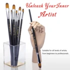 Manufacturer Customized Lot Of Painting Brush Small Wood Paint