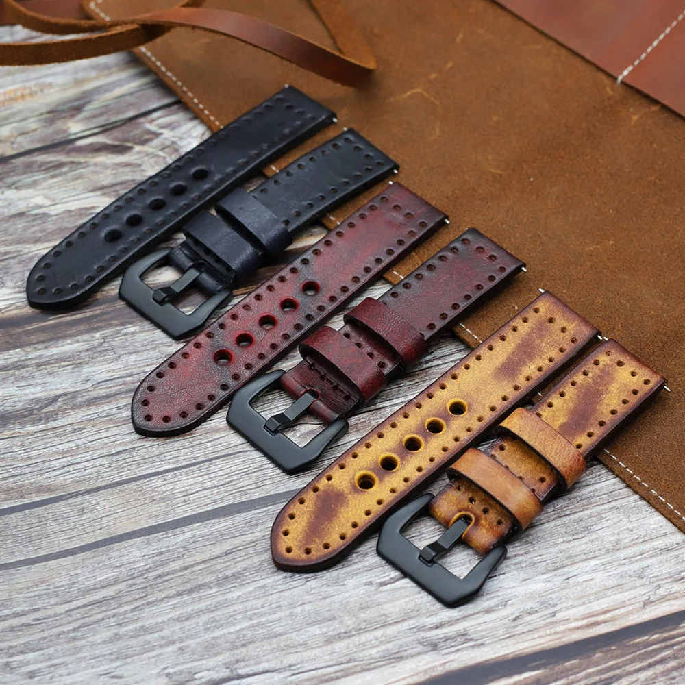 KZC06 /KZC07 vintage Italian leather watch band natural red Brown watch straps fashions men ladies, As picture
KZC06 /KZC07 vintage Italian leather watch band natural red Brown watch straps fashions men ladies, As picture