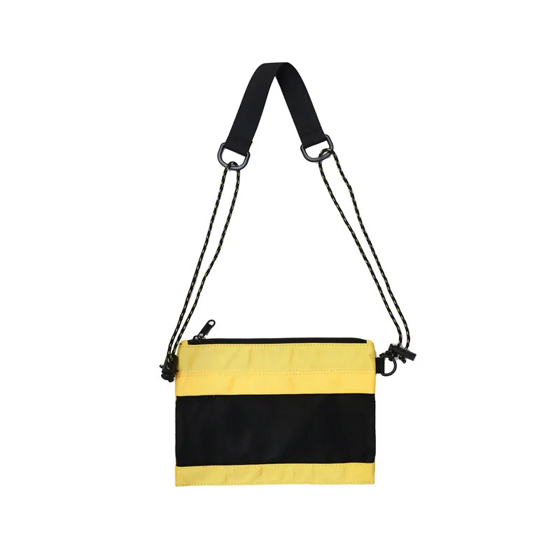 Wholesale fashion blank nylon slim messenger bag cord rope strap cross body sling bag for boys girls, Black, yellow, red, khaki, blue
Wholesale fashion blank nylon slim messenger bag cord rope strap cross body sling bag for boys girls, Black, yellow, red, khaki, blue