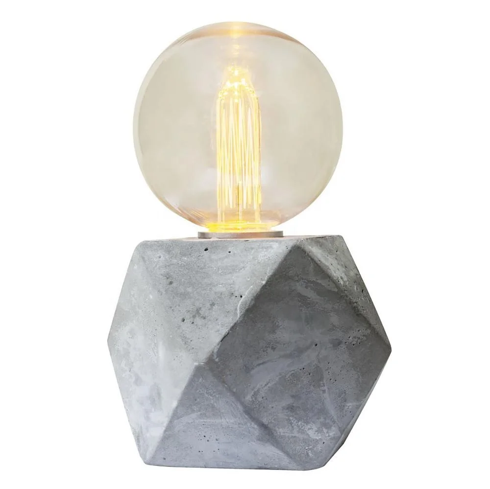Newish portable LED table light with G80 edison bulb with cement base battery operated for home decor
Newish portable LED table light with G80 edison bulb with cement base battery operated for home decor