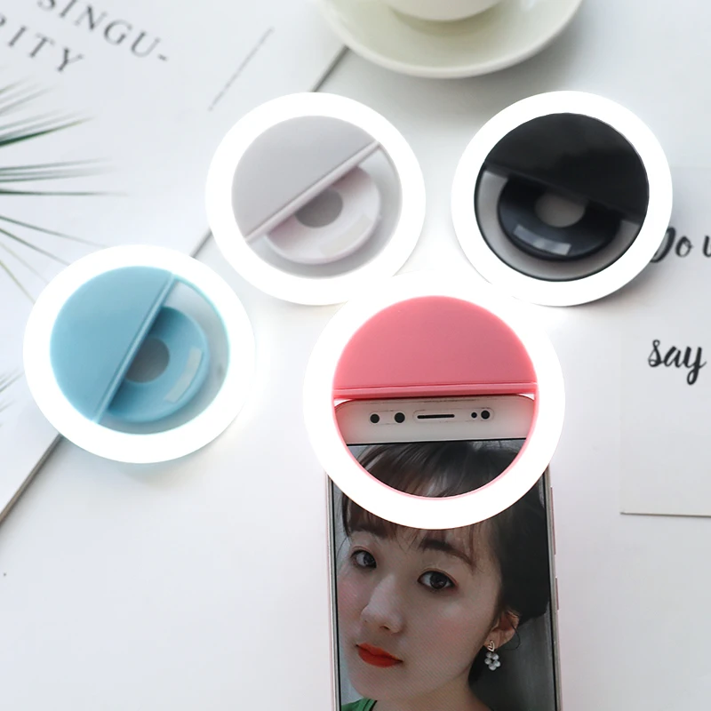 2021 New Portable Clip Mobile Phone Selfie Ring Light USB Charging Lens Beauty Fill Light, White,black,blue,pink
2021 New Portable Clip Mobile Phone Selfie Ring Light USB Charging Lens Beauty Fill Light, White,black,blue,pink