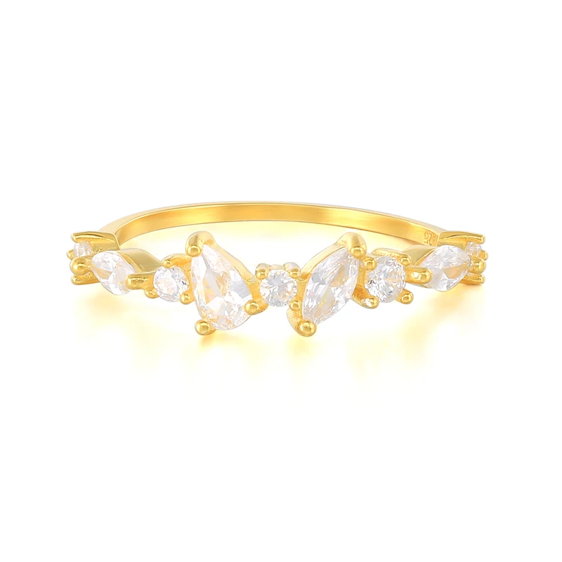 CANNER Women Jewelry Party Accessories INS S925 Sterling Silver 18K Gold Plated Rings For Girl
CANNER Women Jewelry Party Accessories INS S925 Sterling Silver 18K Gold Plated Rings For Girl