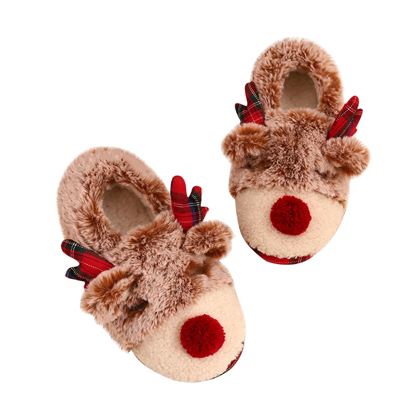 Christmas Slippers for Women Fuzzy Reindeer House Shoes Gradient Brown Plush Warm Winter Home Shoes
Christmas Slippers for Women Fuzzy Reindeer House Shoes Gradient Brown Plush Warm Winter Home Shoes