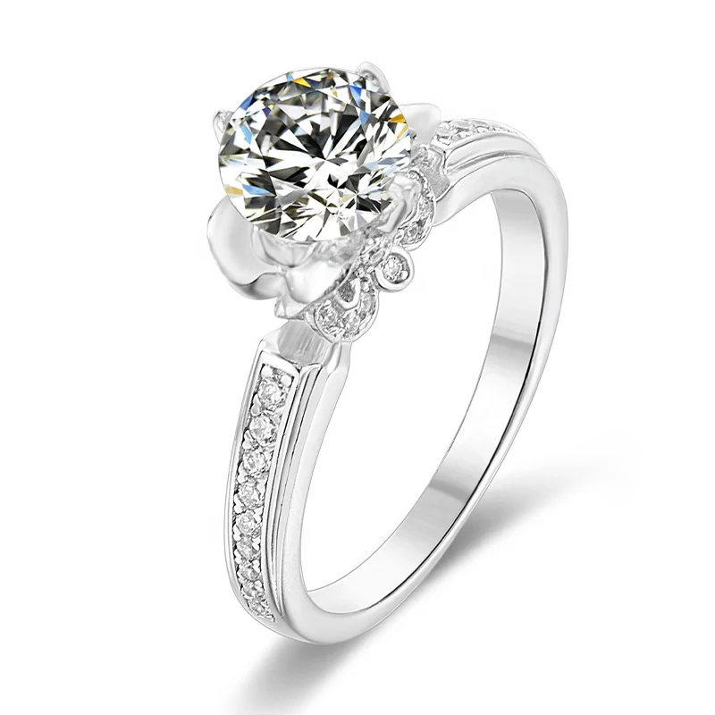 Luxury 1ct VVS moissanite wedding ring 925 sterling silver diamond rings moissanite jewelry engagement ring
Luxury 1ct VVS moissanite wedding ring 925 sterling silver diamond rings moissanite jewelry engagement ring