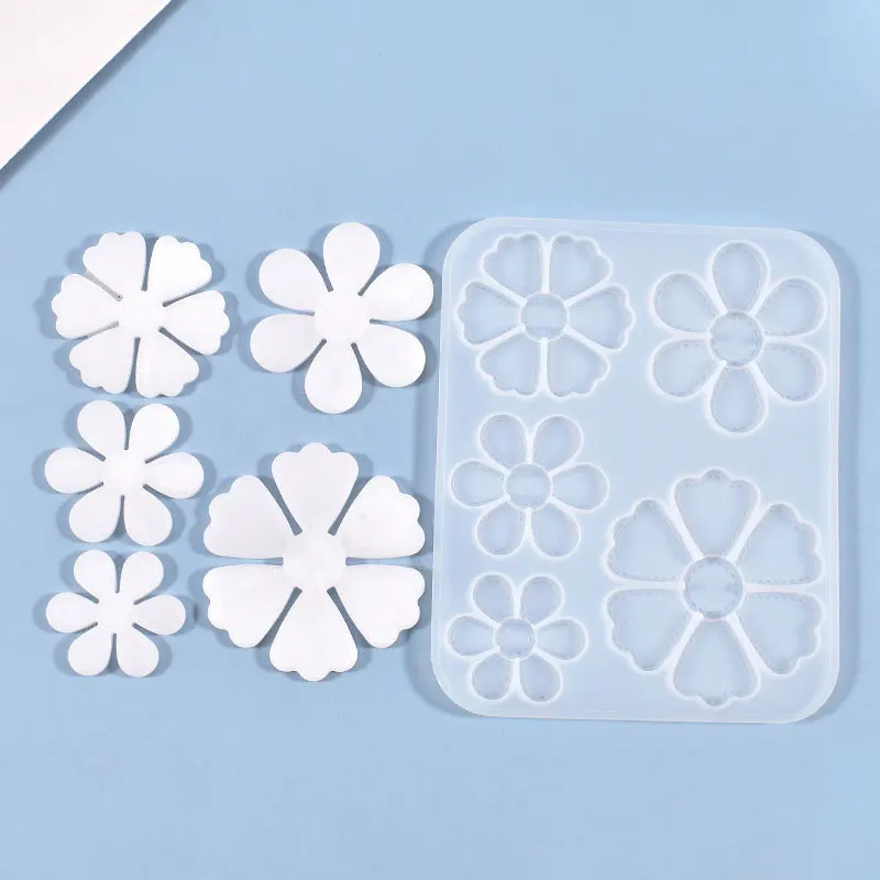Five petal flower mold sunflower chocolate silicone mold Flower Pendant Jewelry silicone mold, Random
Five petal flower mold sunflower chocolate silicone mold Flower Pendant Jewelry silicone mold, Random