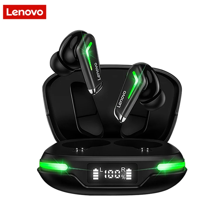Original Lenovo GM3 earbuds handfree LED display BT in-ear gaming tws wireless earphones headphones
Original Lenovo GM3 earbuds handfree LED display BT in-ear gaming tws wireless earphones headphones