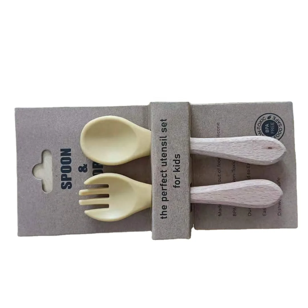 Amazon Hot Best Selling Quality Reusable Silicone Spoon And Fork Feeding Set Custom Logo
Amazon Hot Best Selling Quality Reusable Silicone Spoon And Fork Feeding Set Custom Logo