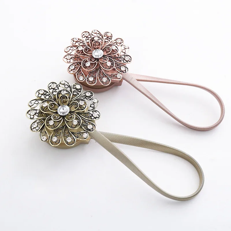 The newest costly curtain is bound to take magnetic buckle metal flower magnetic buckle, White
The newest costly curtain is bound to take magnetic buckle metal flower magnetic buckle, White