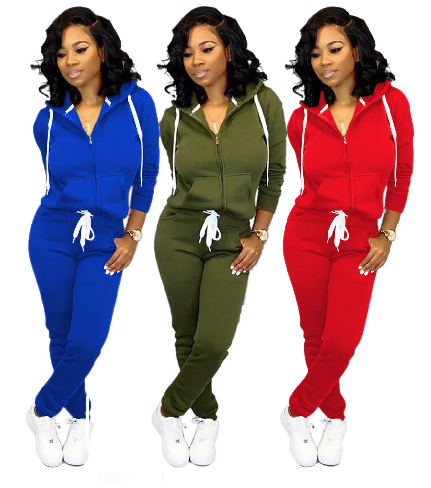 Autumn Women Tracksuits Long Sleeve Hooded Sweatshirts 2 Piece Set Casual Sport Suit Women Tracksuit Sets Y12304
Autumn Women Tracksuits Long Sleeve Hooded Sweatshirts 2 Piece Set Casual Sport Suit Women Tracksuit Sets Y12304