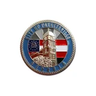 custom gold silver copper bronze soft enamel zinc alloy 3d metal challenge coin