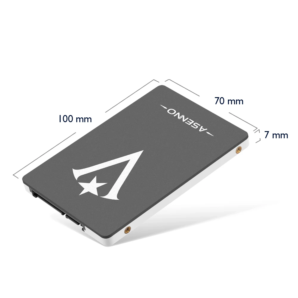ASENNO 120GB SATA3 SSD hard dive for PC and laptop can used on other devices which can use HDD hard drive., Grey
ASENNO 120GB SATA3 SSD hard dive for PC and laptop can used on other devices which can use HDD hard drive., Grey
