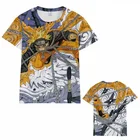 Naruto wholesale Custom Full color printed Cartoon anime short sleeve T-shirt 10 sizes from XXS to 5XL
