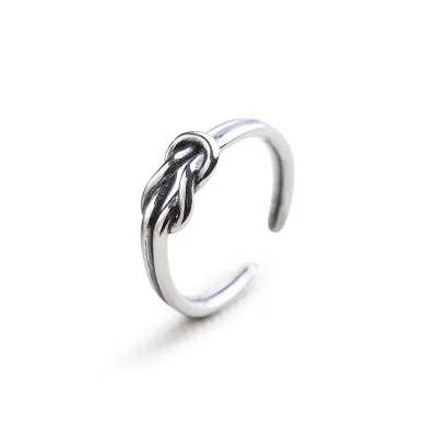 Trendy Wedding Ring Adjustable Personality Design Sterling Silver Ring Jewelry, As picture
Trendy Wedding Ring Adjustable Personality Design Sterling Silver Ring Jewelry, As picture