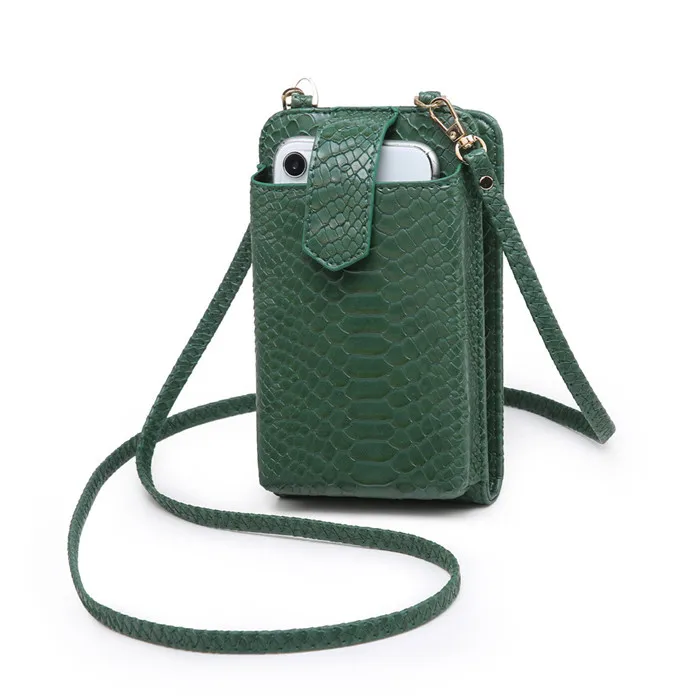 Fashion Snake Print Leather Mobile Phone Wallet Bag Cell Phone Crossbody Shoulder Bag
Fashion Snake Print Leather Mobile Phone Wallet Bag Cell Phone Crossbody Shoulder Bag