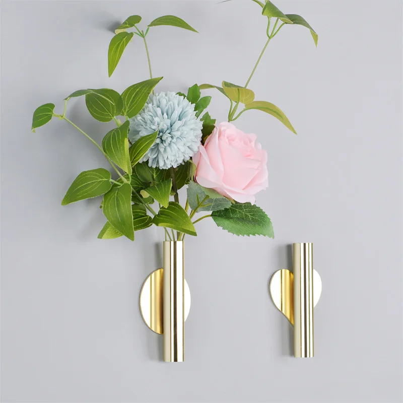 Nordic Geometric Shape Light Luxury Metal Wall Hanging Iron Small Simple Flower Home Decoration, Gold silver
Nordic Geometric Shape Light Luxury Metal Wall Hanging Iron Small Simple Flower Home Decoration, Gold silver