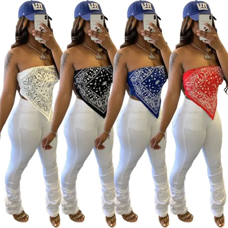 D93841 Fashion Club Sexy Print Top Strapless Crop Top For Women Sexy Crop Top Women
D93841 Fashion Club Sexy Print Top Strapless Crop Top For Women Sexy Crop Top Women