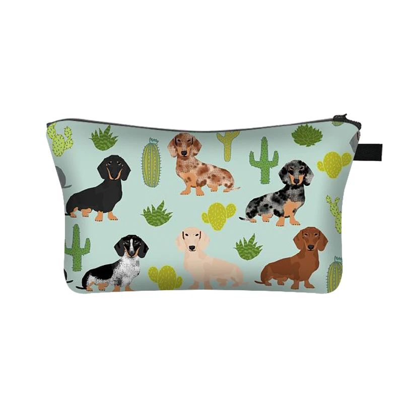 Cartoon Animal Dachshund Print Makeup Bag for Women Ladies Fashion Cosmetic Bag Large Capacity Cosmetic case Girl Makeup Pocket, Customized
Cartoon Animal Dachshund Print Makeup Bag for Women Ladies Fashion Cosmetic Bag Large Capacity Cosmetic case Girl Makeup Pocket, Customized