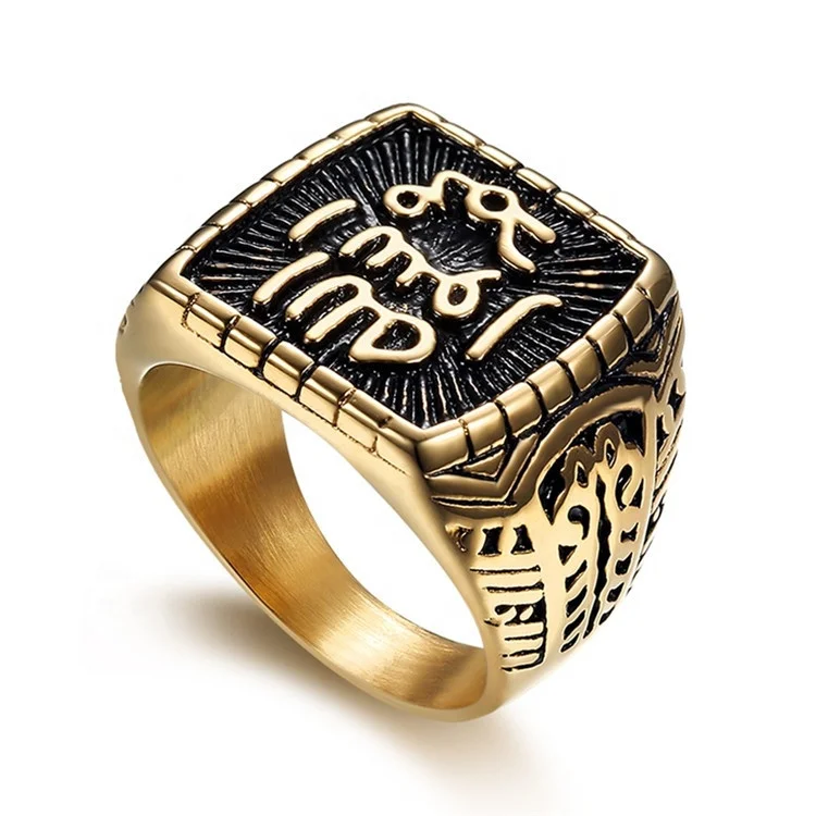 Custom Antique Gold plated mens Masonic large size Black Rings stainless steel women men rings, Customized color
Custom Antique Gold plated mens Masonic large size Black Rings stainless steel women men rings, Customized color
