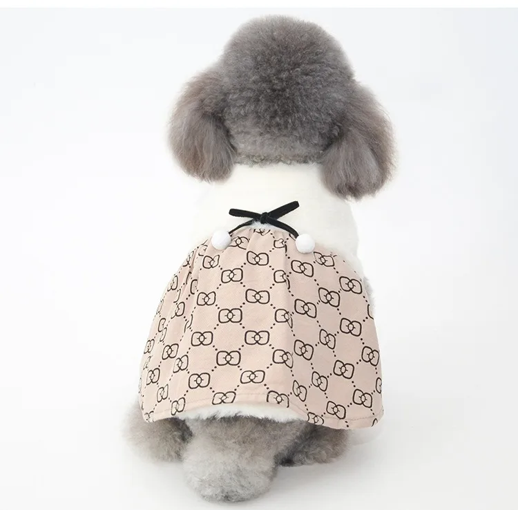 Luxury designer custom autumn winter warm dog cat clothes Pet Dress, As shown in details
Luxury designer custom autumn winter warm dog cat clothes Pet Dress, As shown in details
