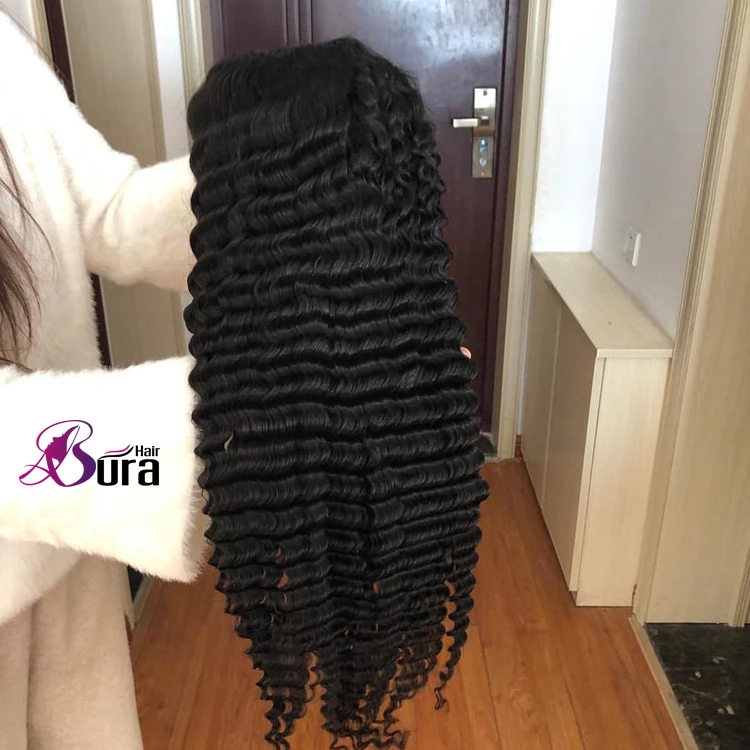 Deep wave Lace front wigs Grade 12A brazilian human hair 4*4 Lace closure wig Human Hair Wigs for women
Deep wave Lace front wigs Grade 12A brazilian human hair 4*4 Lace closure wig Human Hair Wigs for women