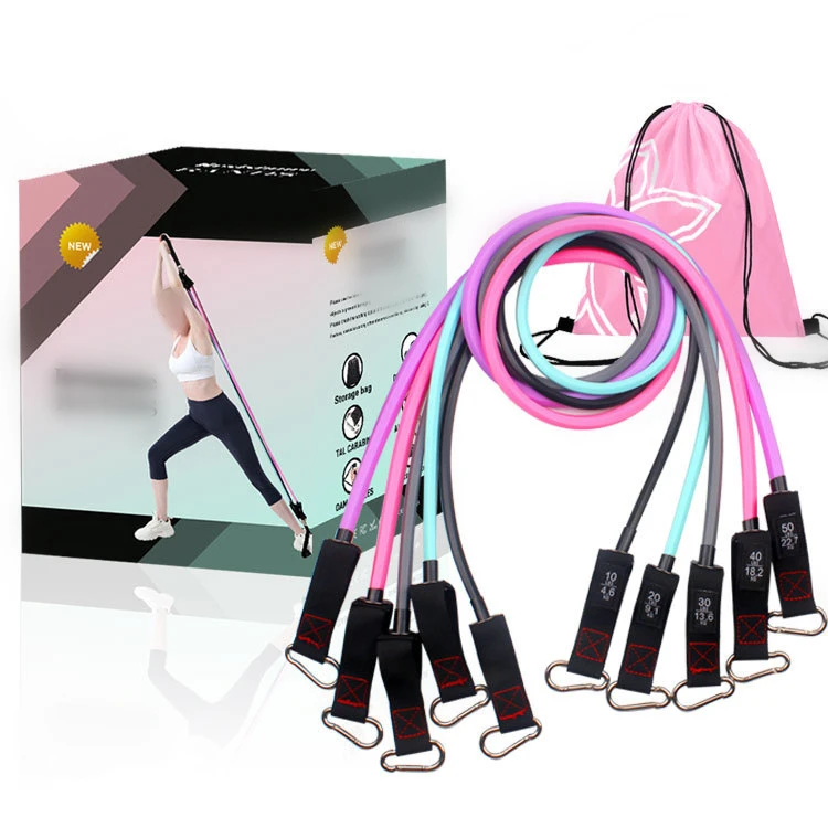 Workout Training Tubes Exercise 11 Pcs Resistance Bands, Body Building Accessories Heavy Duty Resistance Band Set
Workout Training Tubes Exercise 11 Pcs Resistance Bands, Body Building Accessories Heavy Duty Resistance Band Set