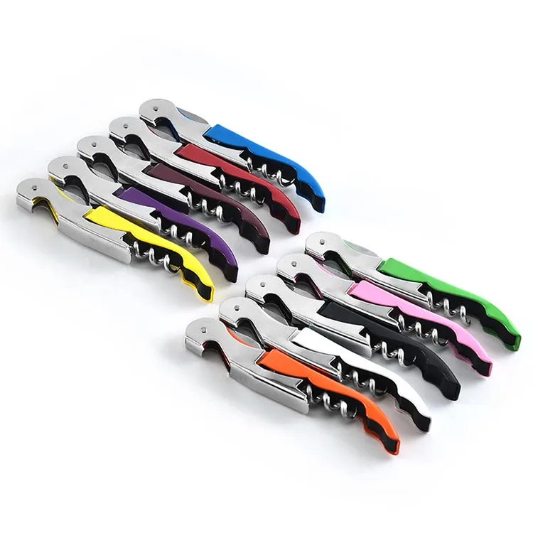 Wholesale high quality stainless steel metal wine and beer bottle cork opener cheap price wine bottle screw cork opener 
Wholesale high quality stainless steel metal wine and beer bottle cork opener cheap price wine bottle screw cork opener
