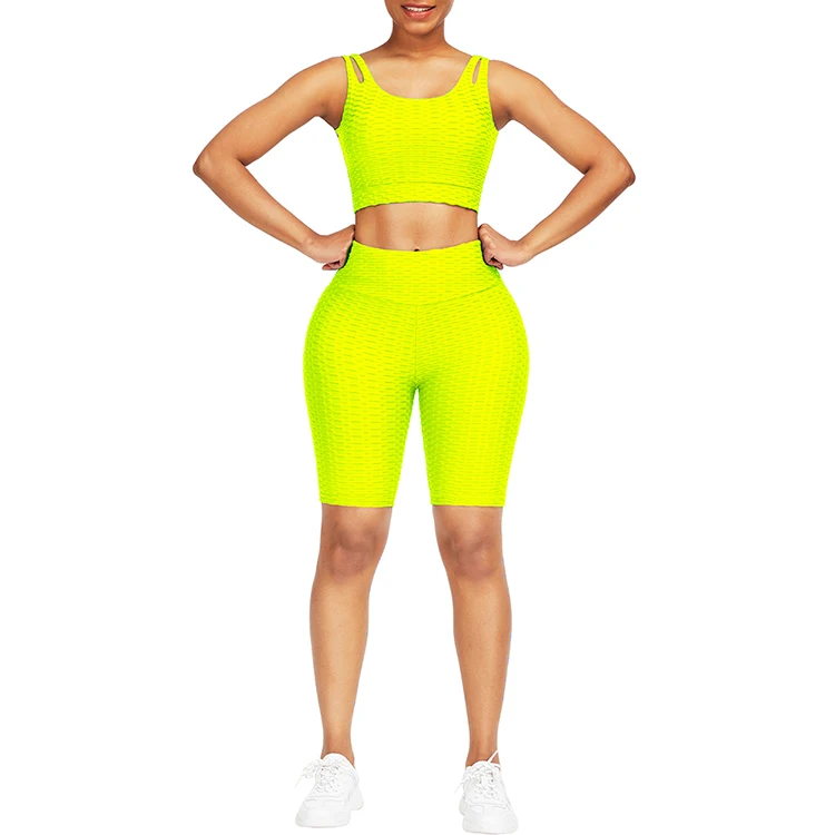 Lover-beauty Short Bra Top Set Sportswear Women Yoga Short Sets, Black/grey/wine red/blue/yellow
Lover-beauty Short Bra Top Set Sportswear Women Yoga Short Sets, Black/grey/wine red/blue/yellow