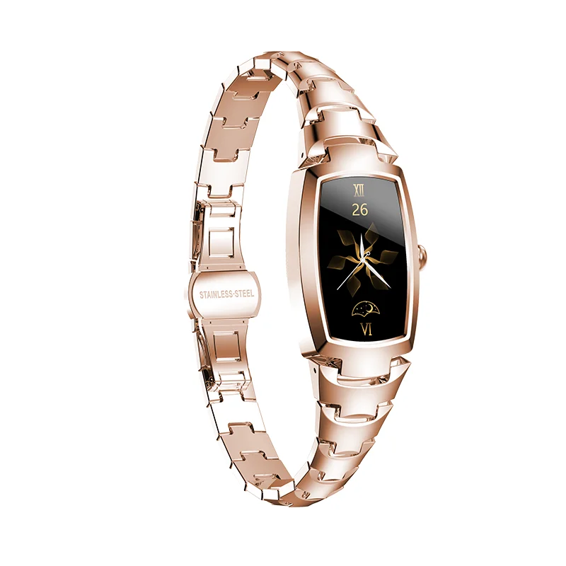 Girl Smart Watch H8pro Fashion Stlye HD Full Touch Scree Steel Brand Long Battery Life Health Checker For Smart Phone
Girl Smart Watch H8pro Fashion Stlye HD Full Touch Scree Steel Brand Long Battery Life Health Checker For Smart Phone