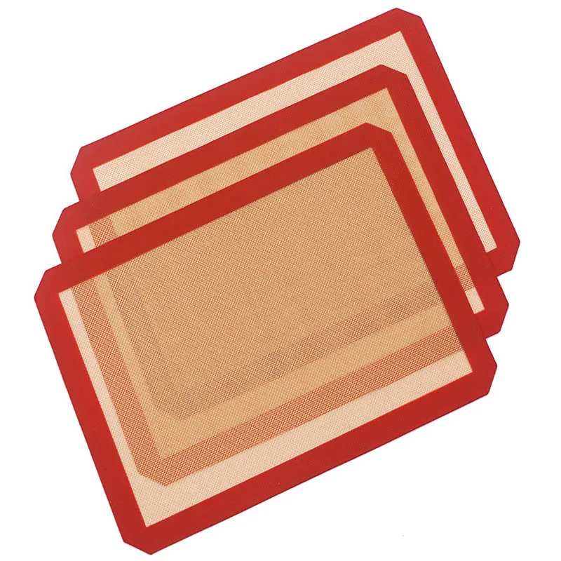 Easy to wash reusable silicone cookie mat Table placemat Silicone mat for baking sheet 30*21cm without logo
Easy to wash reusable silicone cookie mat Table placemat Silicone mat for baking sheet 30*21cm without logo