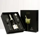 custom shot styrofoam utensils stemless liquor wine whiskey bottle glass packaging gift boxes for wine glass