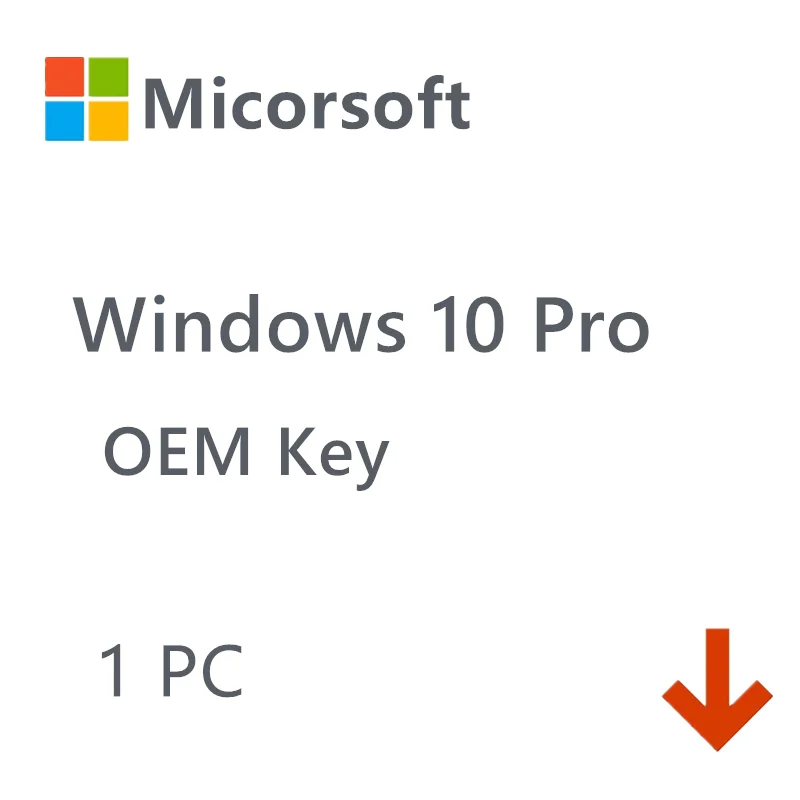 Genuine original Microsoft Windows 10 Professional Digital key windows 10 pro oem Key
Genuine original Microsoft Windows 10 Professional Digital key windows 10 pro oem Key