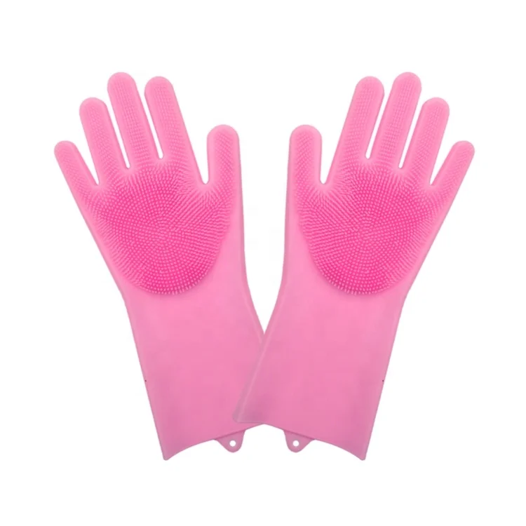 Household And Kitchen Silicone Dishes Cleaning Five Fingers Gloves With Brush, Customized colors
Household And Kitchen Silicone Dishes Cleaning Five Fingers Gloves With Brush, Customized colors