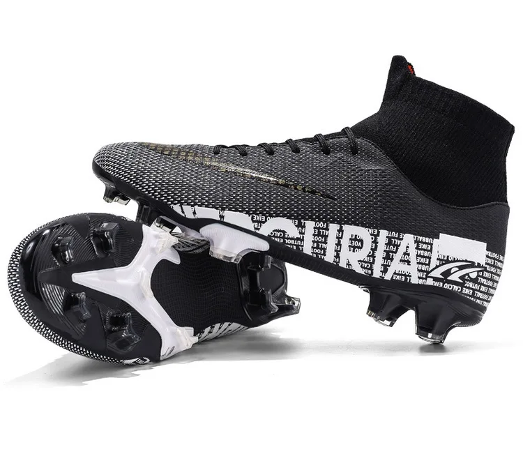 FG Zapatillas Futsal High Cut American Football Shoes For Men Outdoor Soccer Shoes
FG Zapatillas Futsal High Cut American Football Shoes For Men Outdoor Soccer Shoes