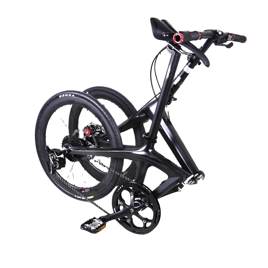 Free Shipping dengfu T800 FULL Carbon Fiber folding  bike carbon fiber racing bikes cycle for kids