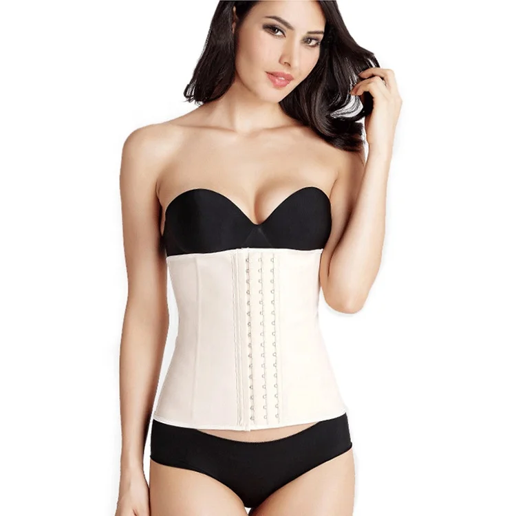 hot selling steel sports waist trimmer belt rubber corset postpartum toning underwear women's shapers 2021, 2 colors
hot selling steel sports waist trimmer belt rubber corset postpartum toning underwear women's shapers 2021, 2 colors