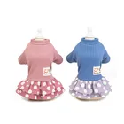 Pet Clothes Wholesale Fashion Cotton Pet Apparel Custom Logo Dog Clothes Dress