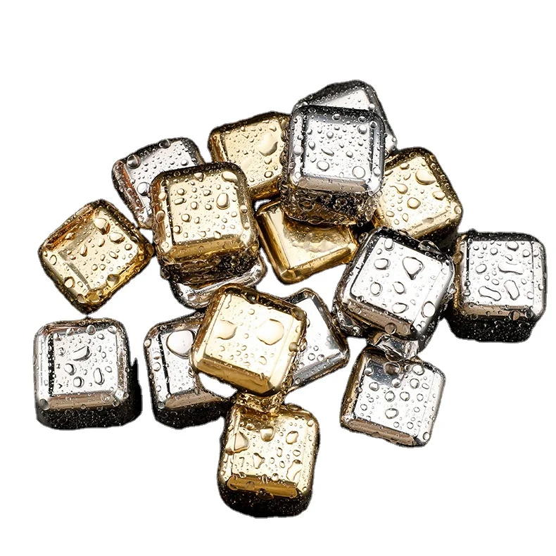 Stainless Steel Metal Whisky Ice Stone Beverage Chilling Rocks Reusable Gift Sets with Ice Tong Cube Set
Stainless Steel Metal Whisky Ice Stone Beverage Chilling Rocks Reusable Gift Sets with Ice Tong Cube Set