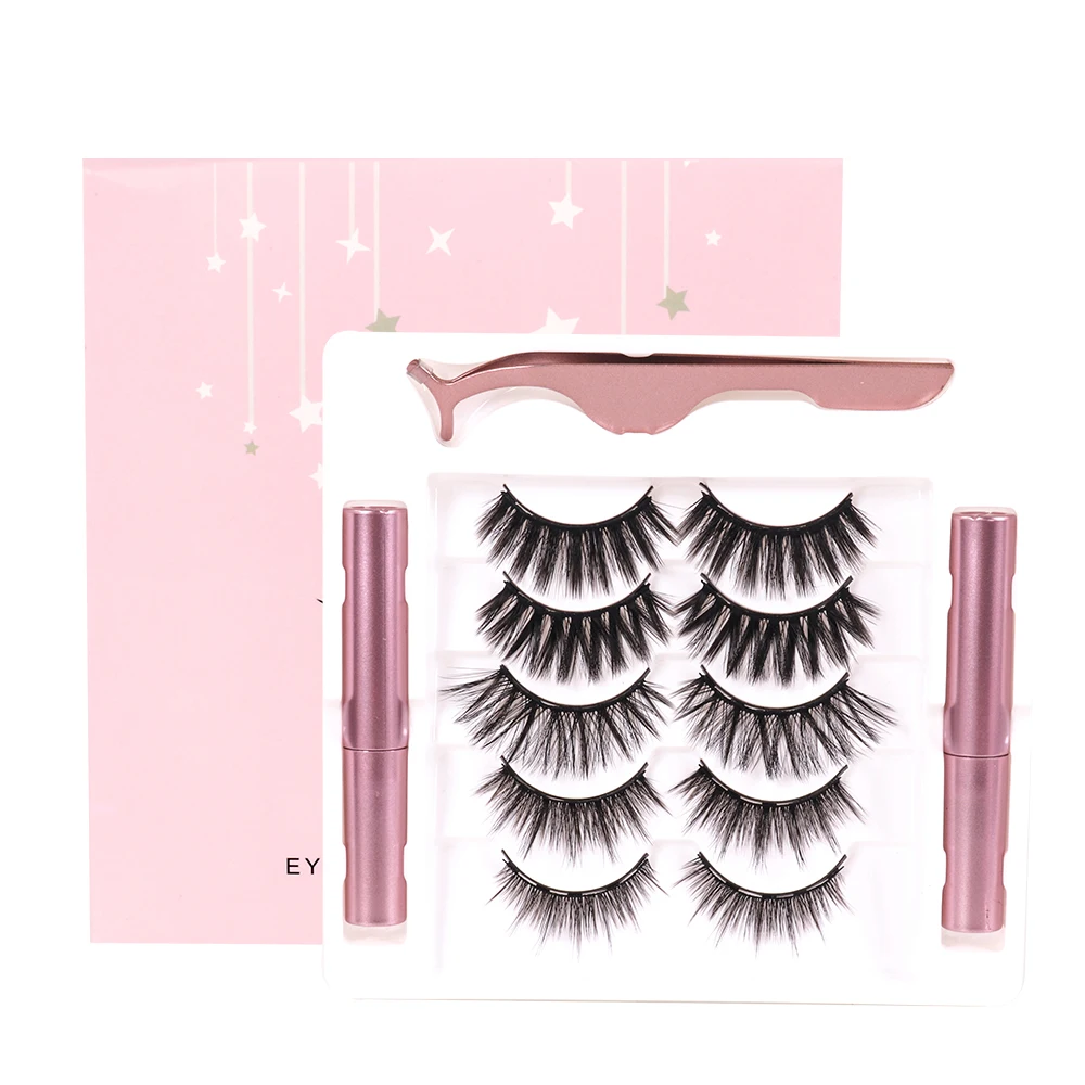 5 pairs of Magnetic Eyeliner eyelash Extensions faux mink lashes, Natural color
5 pairs of Magnetic Eyeliner eyelash Extensions faux mink lashes, Natural color