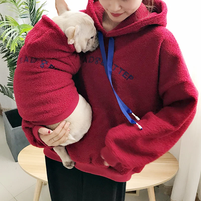 Family clothing for pet Parent-Dog Clothes Hoodie and Pet Clothes warm Parent Dog couple apparel fleece sweater dog clothing
Family clothing for pet Parent-Dog Clothes Hoodie and Pet Clothes warm Parent Dog couple apparel fleece sweater dog clothing