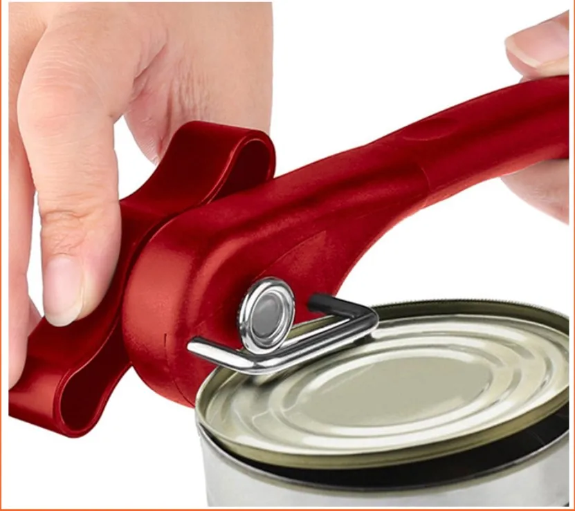 Multifunction professional beer can stainless steel safety manual can opener, Blackred
Multifunction professional beer can stainless steel safety manual can opener, Blackred
