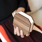 Waterproof DuPont paper folding wooden mini book lamp LED lumio book shaped led book light