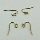 Hot sale S shape brass earring hooks for sale