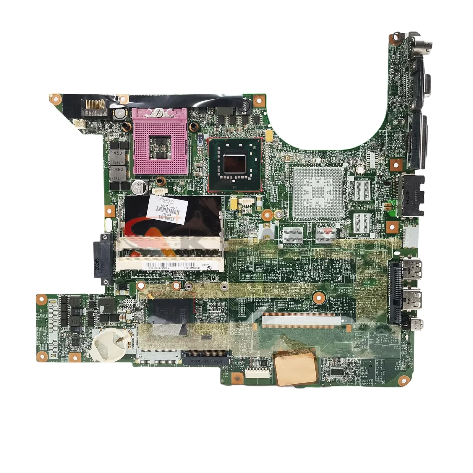 Laptop motherboard For HP Pavilion DV6000 Mainboard 460901-001 DA0AT3MB8F0 965 DDR2 tesed
Laptop motherboard For HP Pavilion DV6000 Mainboard 460901-001 DA0AT3MB8F0 965 DDR2 tesed