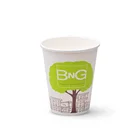 pe pla coated manufacturer factory price black red blue logo paper cup wholesale single wall biodegradable paper cup