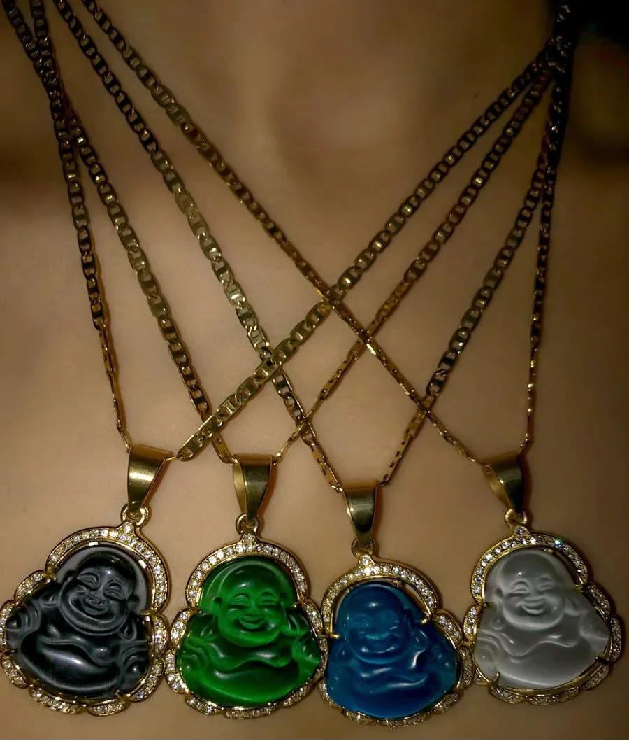wholesale hip hop bling women jewelry colorful gemstone jade Buddha pendant necklace, Silver
wholesale hip hop bling women jewelry colorful gemstone jade Buddha pendant necklace, Silver