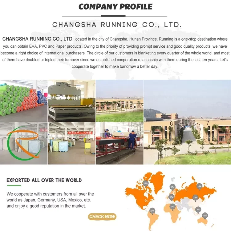 کفپوش ضد لغزش ضد سم Eva Yoga Mat 173x61 183x61 Cm 7