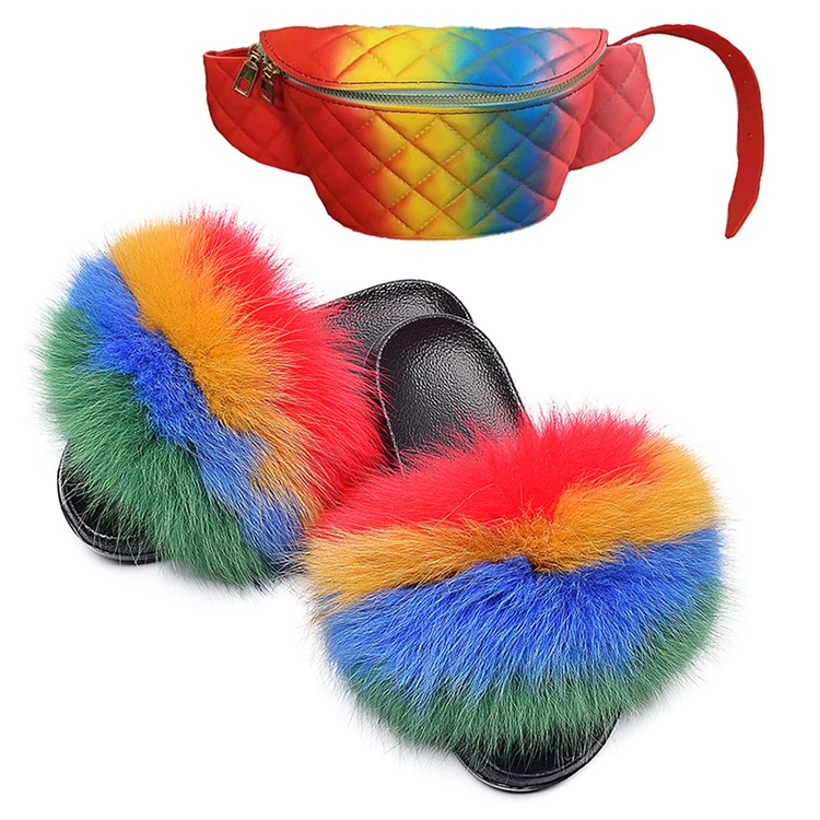 Hot Sale Custom Stylish Rainbow Jelly Hand Bags And Slippers Lady's Slippers And Waist Purse, Customized color
Hot Sale Custom Stylish Rainbow Jelly Hand Bags And Slippers Lady's Slippers And Waist Purse, Customized color