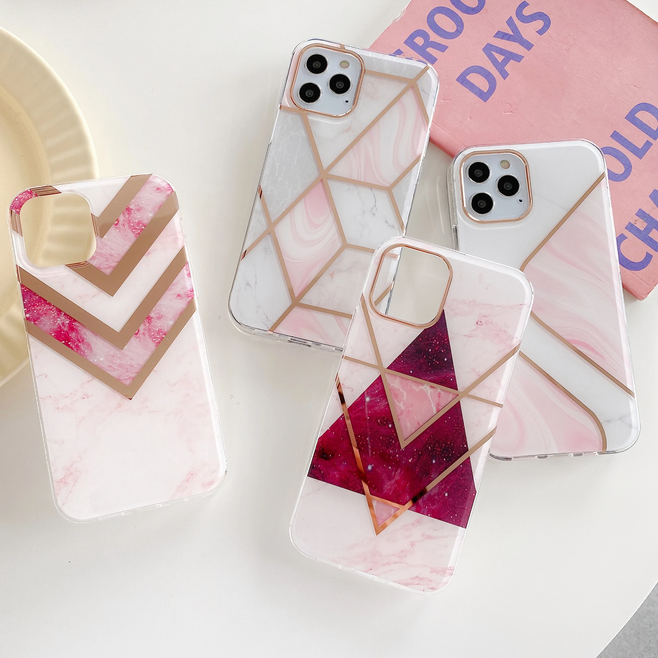 luxury wholesale Glossy mobile cover silicone shell Marble phone case for iPhone 12 Pro Max 11 678 x xr xsmax
luxury wholesale Glossy mobile cover silicone shell Marble phone case for iPhone 12 Pro Max 11 678 x xr xsmax